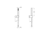VitrA Suit A4554374 1F El Duş Takımı, Soft Altın